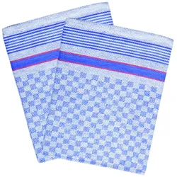 Karlowsky, Geschirrtuch, Grubentuch, blau (90 x 45 cm)