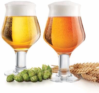 Final Touch Set of 2 Craft Beer Glasses - 20 Oz