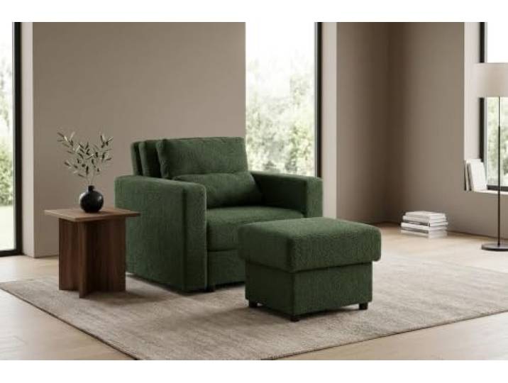 Family Meble Schlafsessel Komo Angel mit Hocker – Variante Angel 12