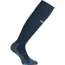 Uhlsport Team Pro Player Stutzenstrumpf Marine/skyblau 33-36