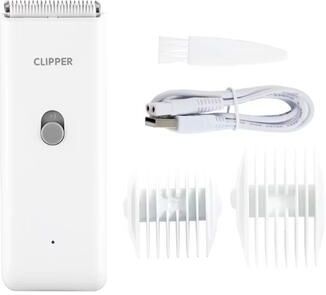 Inspired Finds Electric Dog Hair Clipper Professional Pet Hair Trimmer For Grooming And Shaving white
