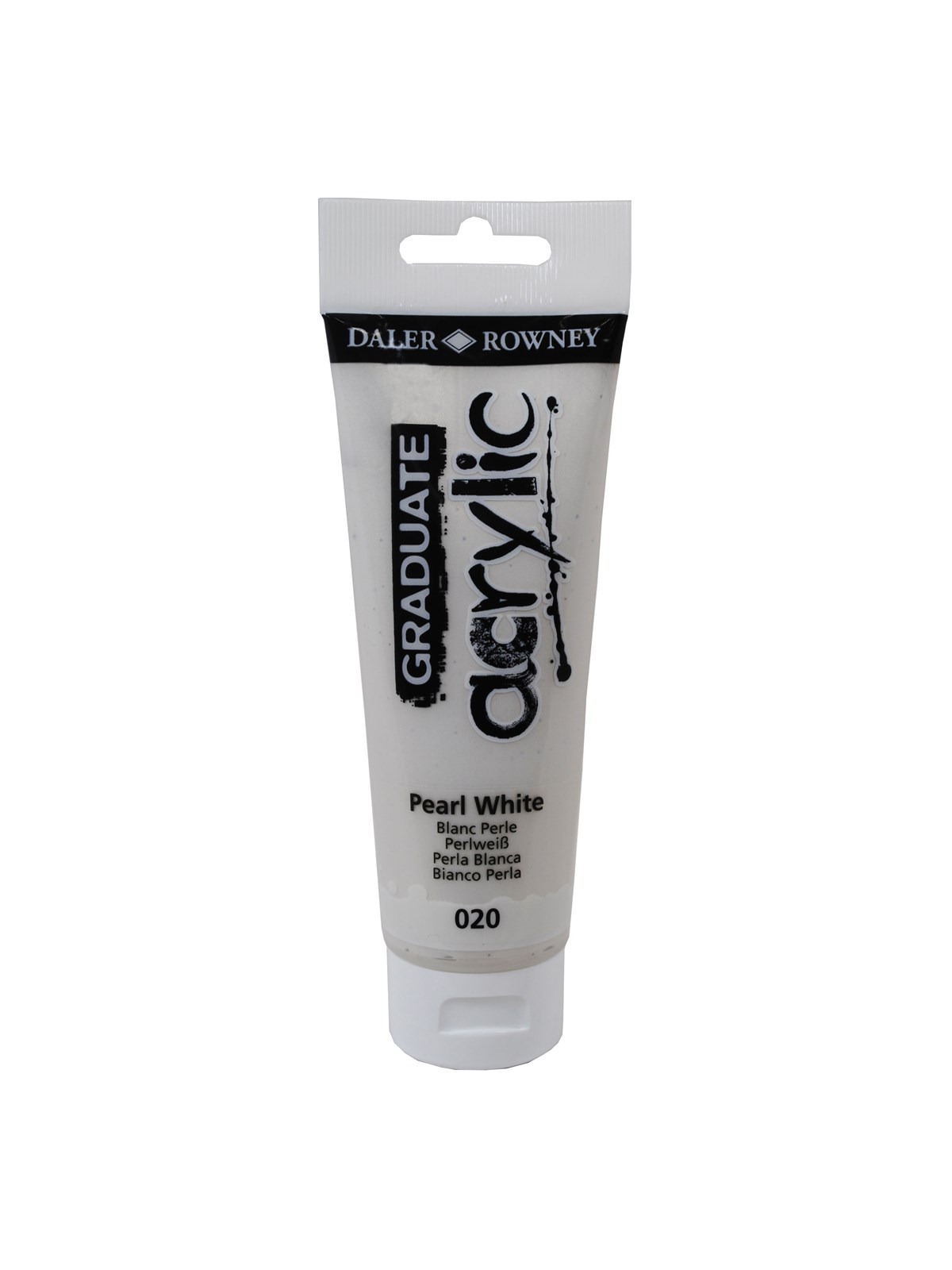 Daler-Rowney Graduate Acrylic 120 ml Pearl White
