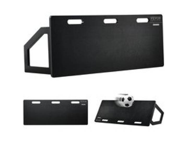 VEVOR Planche de Rebond de Football, Mur de Football Portable 115x45 cm avec Rebond à 2 Angles, en PEHD, Équipement d'Entraînement de Football pour Enfants et Adultes, Entraînement de Passe et de Tir