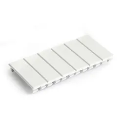 PCE 2119100 Abdeckschiene blind 6x1TE grau