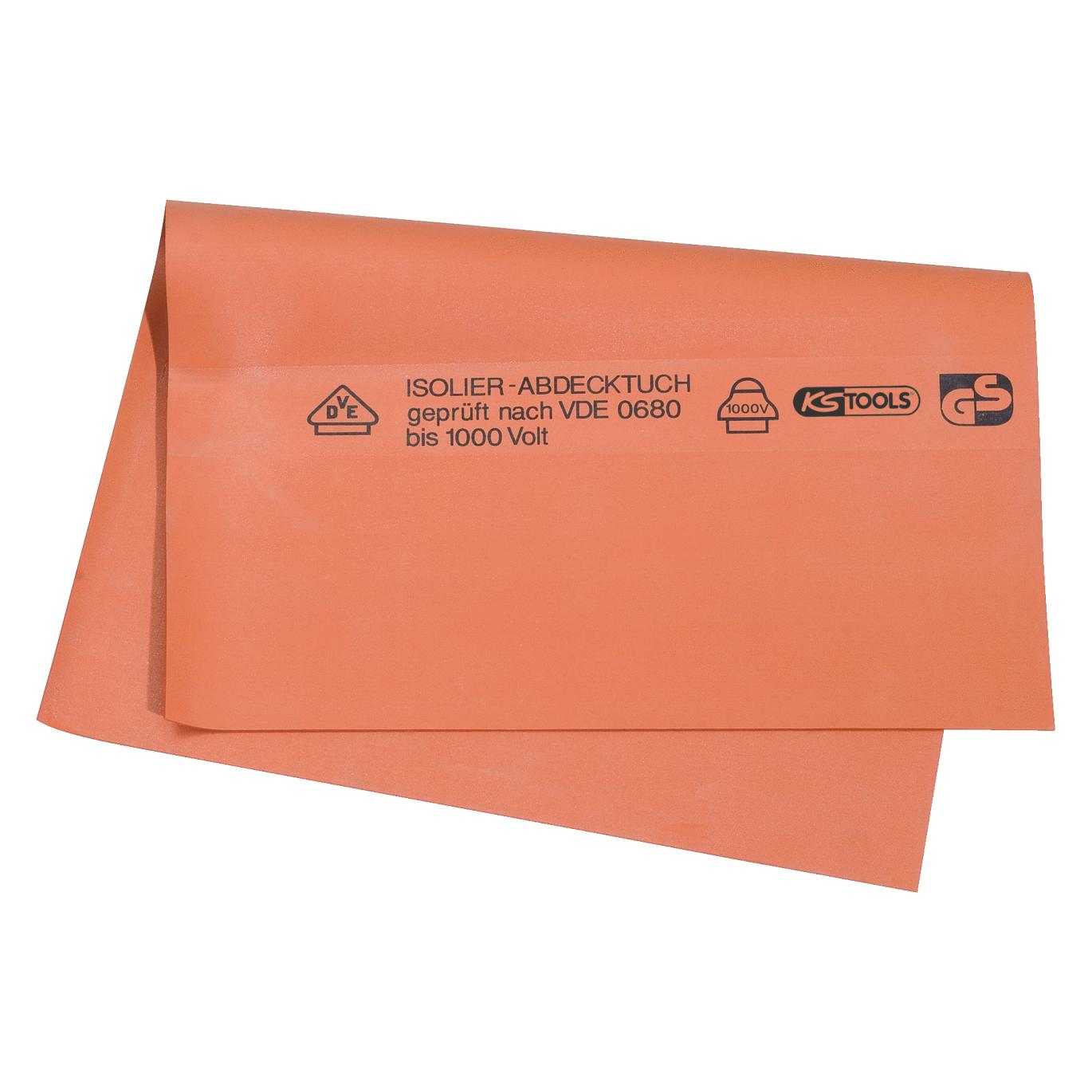 KS Tools Isoliertes Gummi-Abdecktuch, 1000mm (1 m) (117.1655)