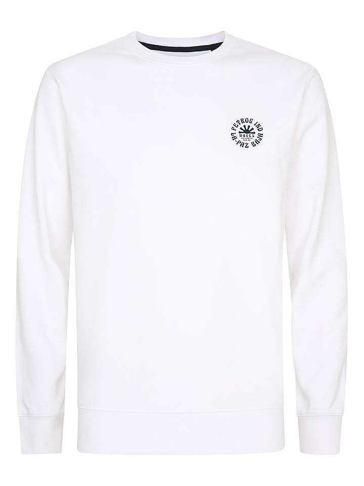 Petrol Industries Sweatshirt in Weiß - M