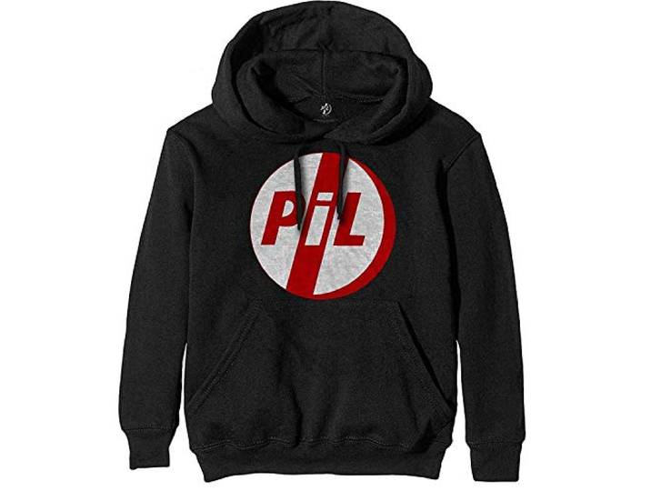 Pil (Public Image Ltd): Logo (Felpa Con Cappuccio Unisex Tg. M) Merchandising