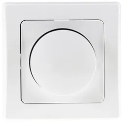 ChiliTec DELPHI Dimmer für elektronische Trafos 250V~/ 300W, inkl. Rahmen, UP, weiß