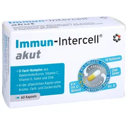 Immun-intercell akut Hartk.m.veränd.wst. 60 St