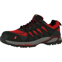 Sicherheitshalbschuhe S1P "PRO STEP I" - 45 - Rot