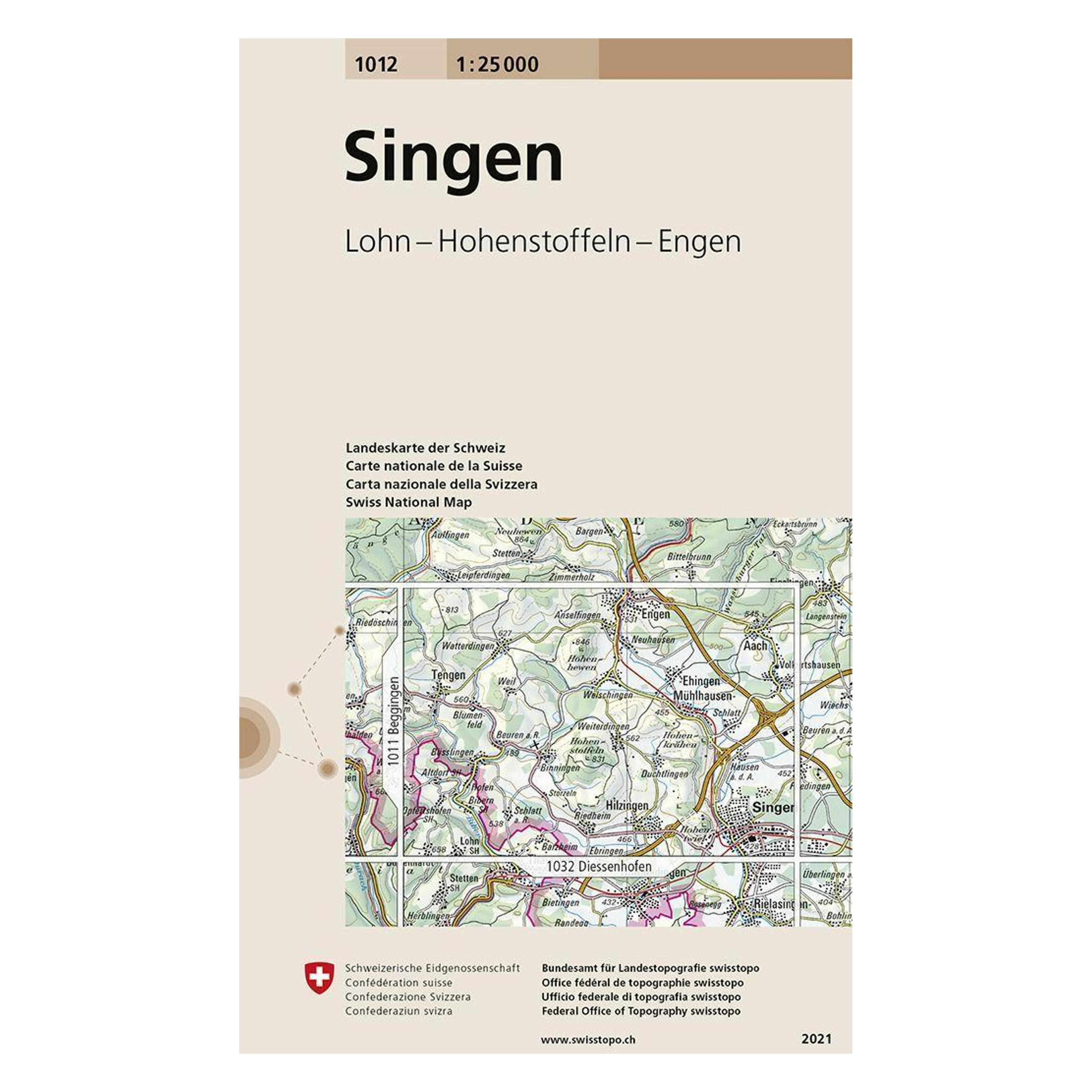 swisstopo Singen 25000 (9395287)