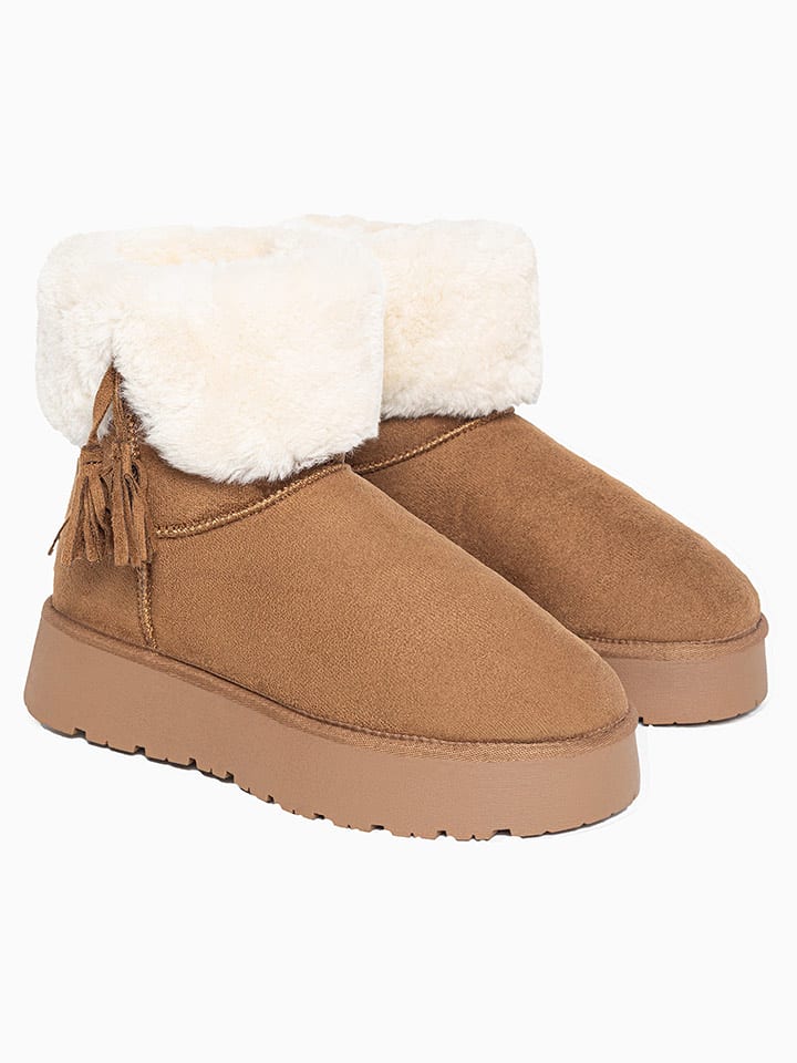 Blackfield Winterboots "Clary" in Hellbraun - 40