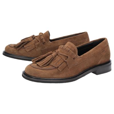 Slipper SIOUX "Nishima-703", Damen, Gr. 36 (UK 3 1/2), braun, Schuhe Slipper