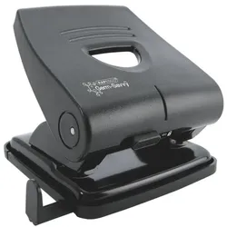 RAPESCO Germ-Savvy 2-fach-Locher »827-P Germ-Savvy« antibakteriell schwarz, 11x11.8 cm