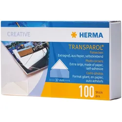 Herma Fotoecken Transparol selbstklebend 37 mm 100 Stück
