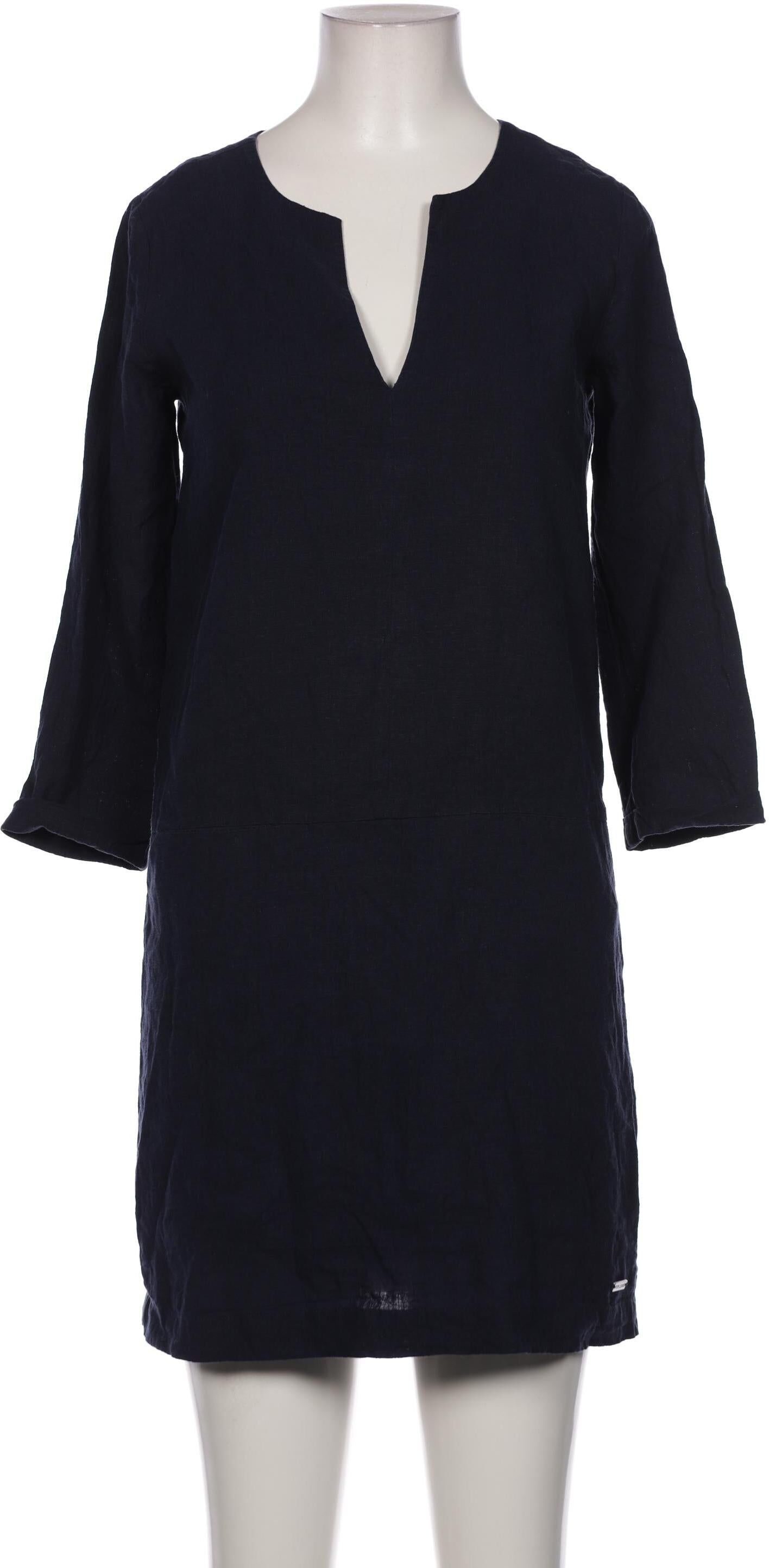 Pepe Jeans Damen Kleid, Marineblau, Gr. XS, Viskose / Leinen - Second Hand