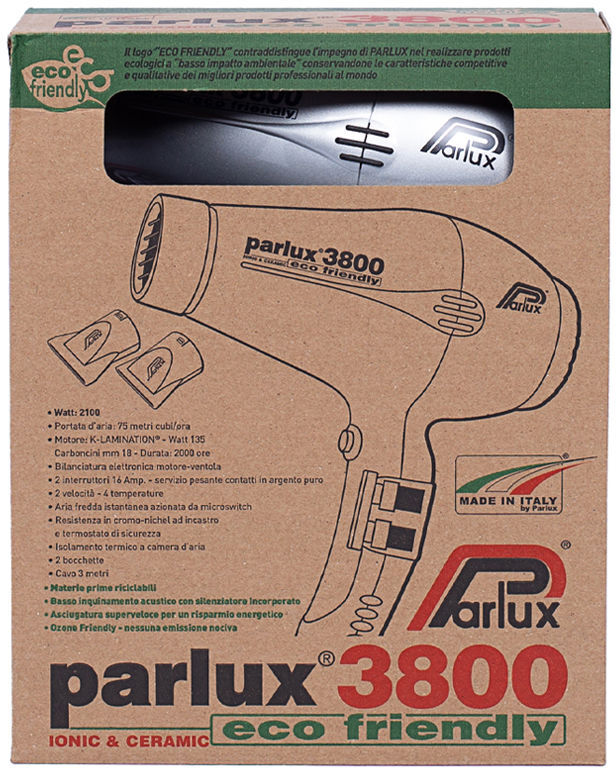 Parlux 3800 Ecofriendly SÈCHE-CHEVEUX #Plata
