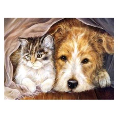 Magni PRACHT Diamond Painting Tierische Freunde 40x30cm (52961257)