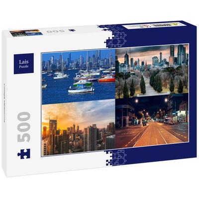 Lais Puzzle Collage Melbourne 500 Teile