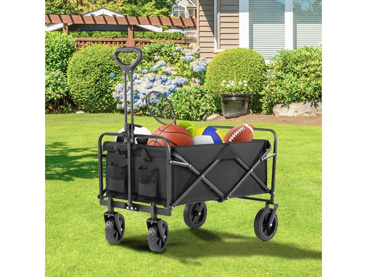 Pop extérieur pliable pliable jardin plage chariot grande capacité Wagon chariot utilitaire épicerie Wagon pour faire du shopping sport Camping