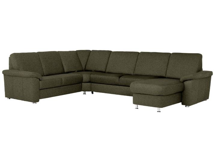 Beldomo System Ecksofa TYRON-S, moos-grün, Stoff