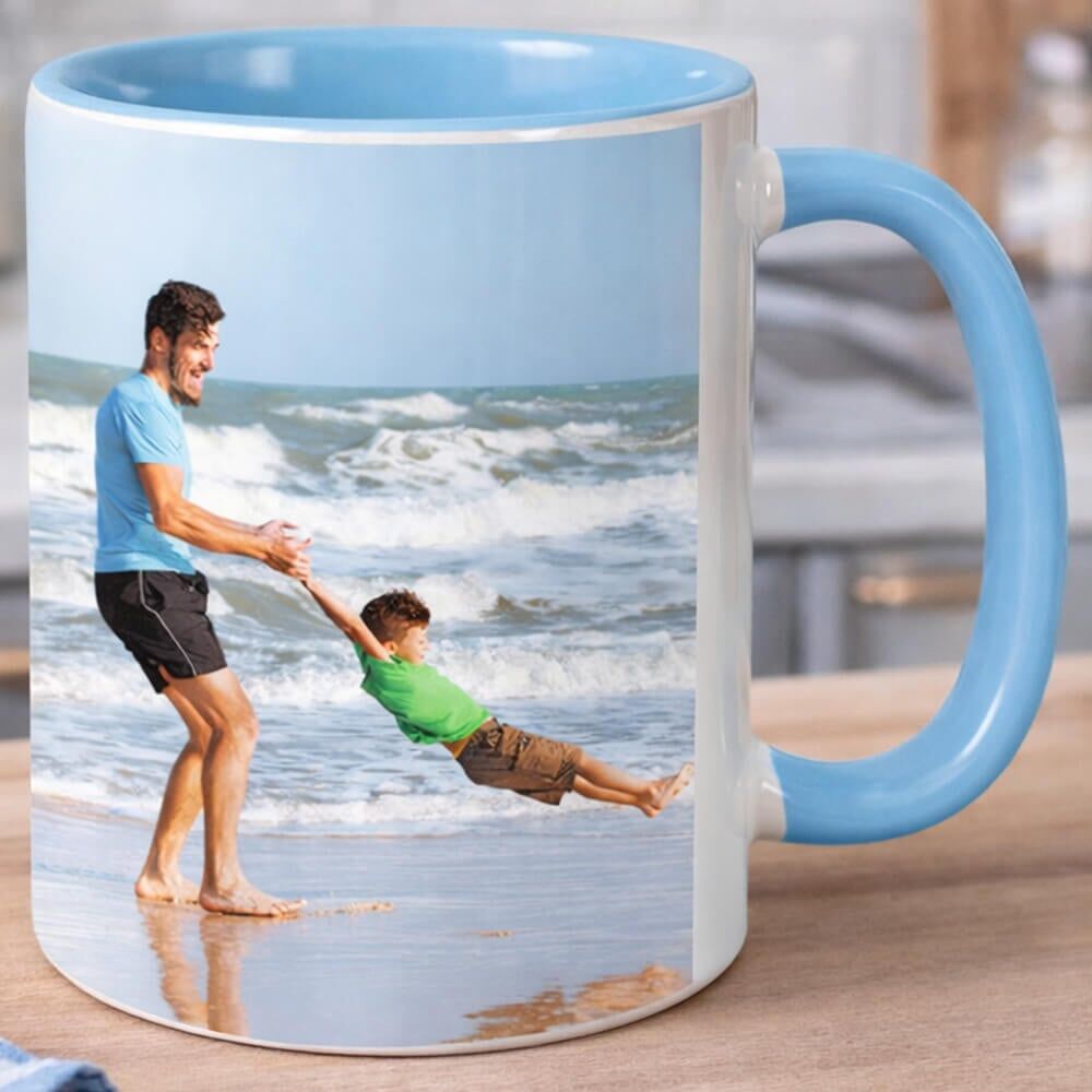 Ocadeau Mug personnalisé bleu ciel