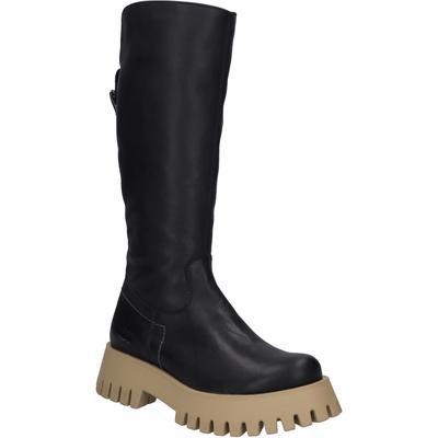 Stiefel JOSEF SEIBEL "Mavie 03, schwarz-kombi", Damen, Gr. 39, schwarz (schwarz, kombi), Obermaterial: 100% Rindsleder Leather cow., Schuhe Stiefel