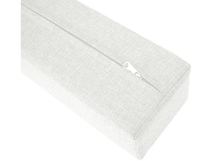 AQIGR Bett lückenfüller Kopfteil 200/120/140/180 Bettbrücken-Matratzenfüllkissen, Beistellbett Bettlückenfüller Twin-zu-Einzel-/Doppel-/Kingsize-Bett schließt die Lücke(Off White,200x20x25cm)