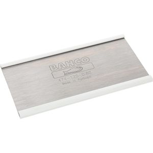 Bahco Ziehklinge 474-125-0.80, 125 x 60 x 0,8mm, für Holz, rechteckig, zur Flächenbearbeitung