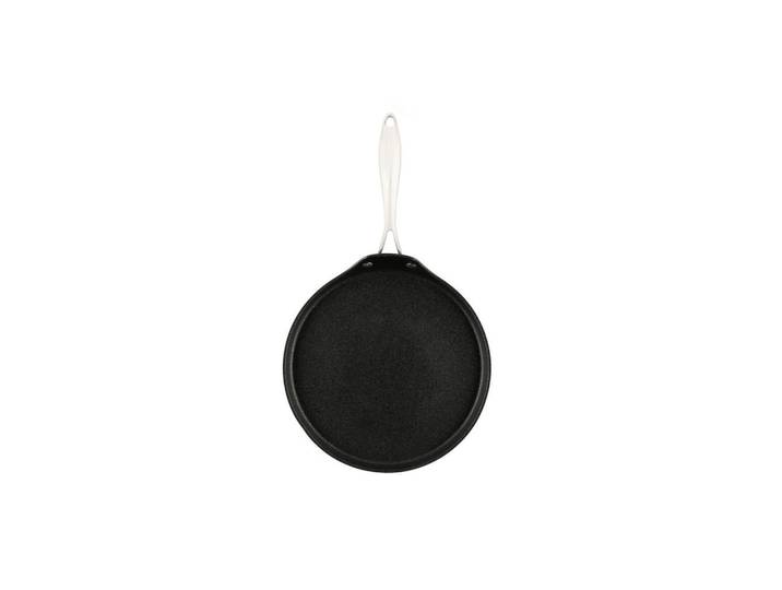 Pfannkuchenpfanne Ø 28 cm, Schwarz, Metall, 28.5x6x49 cm, Haushalt & Reinigung, Reinigung, Mülleimer & Abfallsammler