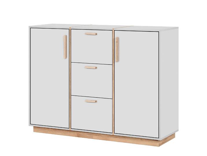 Sideboard Shepler 125 x 94 x 40cm Grau