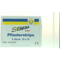 SENADA Pflasterstrips 19x72 mm 5 St