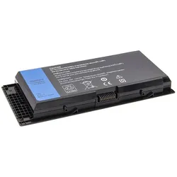 CoreParts Laptop Battery For Dell (9 Zellen, 6600 mAh), Notebook Akku, Schwarz