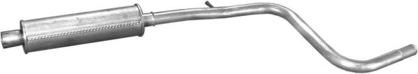 Polmo Mittelschalldämpfer 07403 Für Fiat