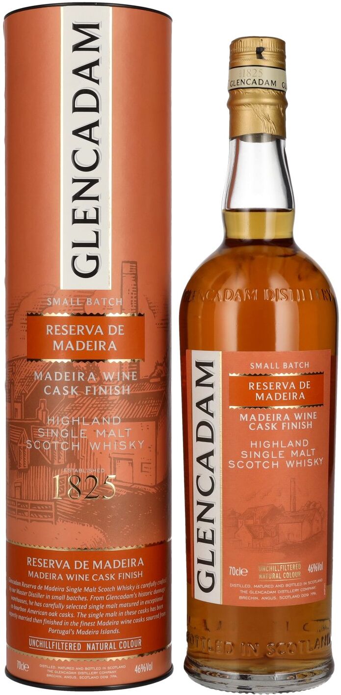Glencadam RESERVA DE MADEIRA Single Malt MADEIRA CASK FINISH 46% Vol. 0,7l in Geschenkbox