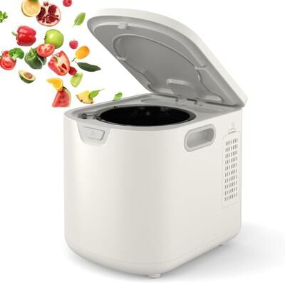 Garvee Electric Kitchen Composter, 3.5L Countertop Food Waste Compost Bin with 3 Modes, Auto Cleaning, Odor Control