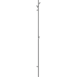 Smedbo OUTLINE - Vertikale stange, 3 Haken. Edelstahl poliert. Höhe 1720 mm. FK6...