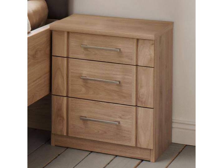Nachttisch Herdorf Eiche Dekor H 50cm H:50cm/B:40cm/T:37cm klassischer Stil, mit Schubkasten