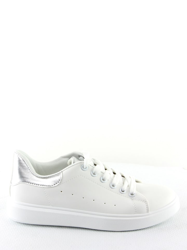 Sixth Sens Sneakers in Weiß/ Silber - 41