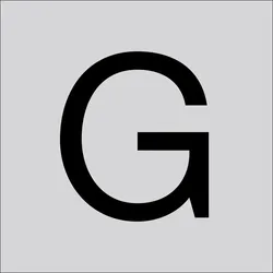RZB Buchstabe "G" 99222.013.G