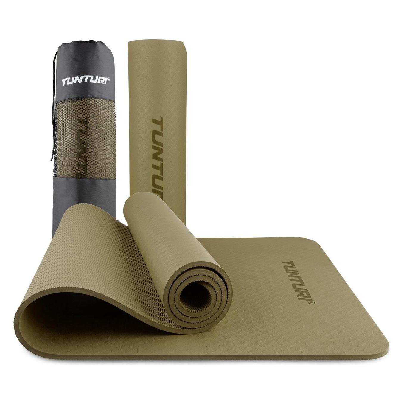 Tunturi TPE Yogamatte Rutschfest 8 mm (8 mm) (14TUSYO075)