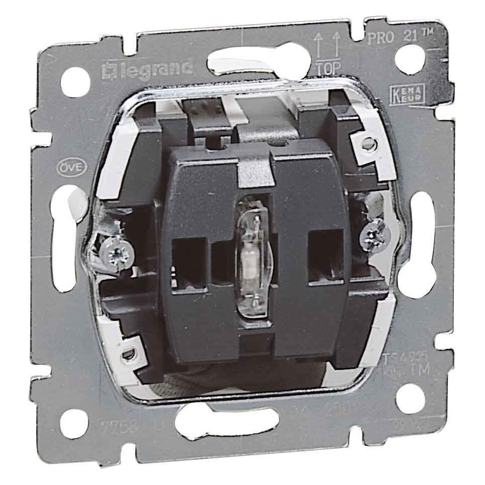 Legrand PRO21 Taster 775813 21 mit Beleuchtung (775813)
