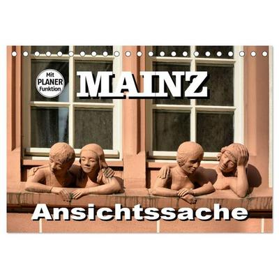 Mainz - Ansichtssache (Tischkalender 2026 DIN A5 quer), CALVENDO Monatskalender