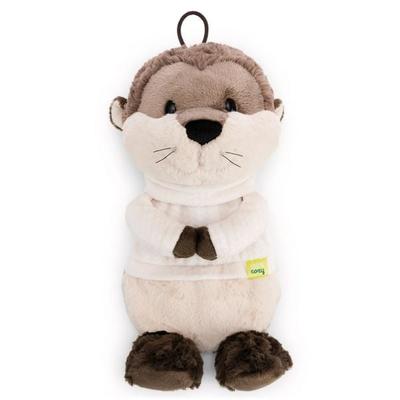 Nici 63257 - Kuscheltier Wärmflasche Otter Ophelio, 300ml, 34cm