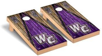 Skip's Garage Whittier Poets Weathered Cornhole Board Set