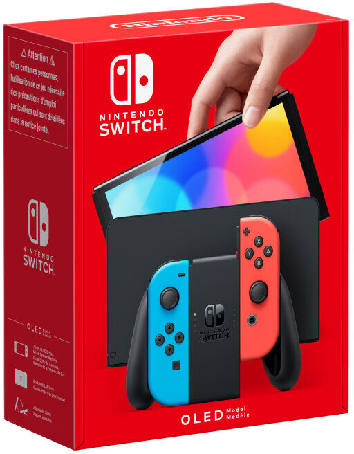 CONSOLA NINTENDO SWITCH OLED NEON