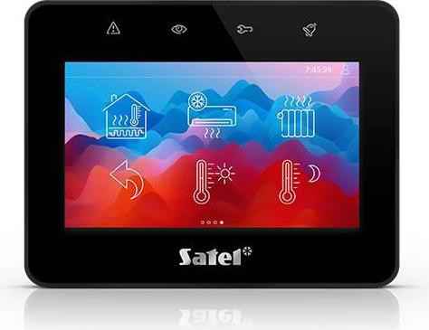 Satel Integra Touchscreen Keypad INT-TSG2R-B