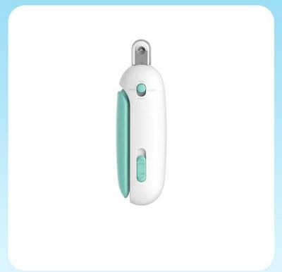 DynamicDeals SafeGrip Adjustable Pet Nail Clippers For Cats & Dogs With Precision Guard blue