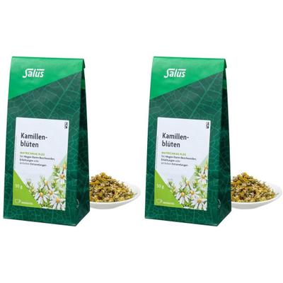 Kamillenblüten Arzneit.Bio Matricariae flos Salus 2x 2x50 g Tee