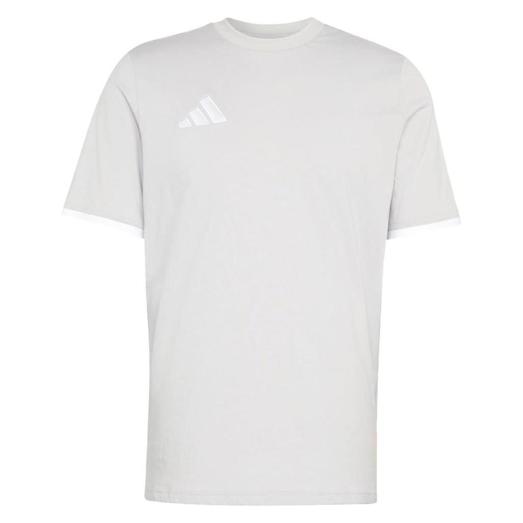 Adidas graues Herren-Entrada-T-Shirt (L) (JZ6677)